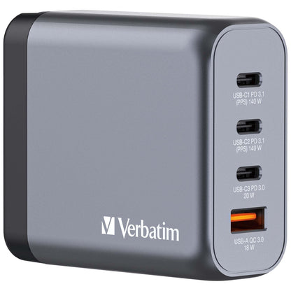 GNC-140 GAN Charger 140W with 2 x USB-C® PD 140W / 1 x USB-C® PD 20W / 1 x USB-A QC 3.0 (EU/UK/US