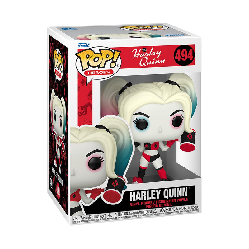 Funko POP! Heroes: Harley Quinn AS Quinn Animated Series - Harley Quinn - Harley Quinn Animated Series - Collectable Vinyl Figure - Gift Idea - Official Merchandise - Toys for Kids & Adults - TV Fans