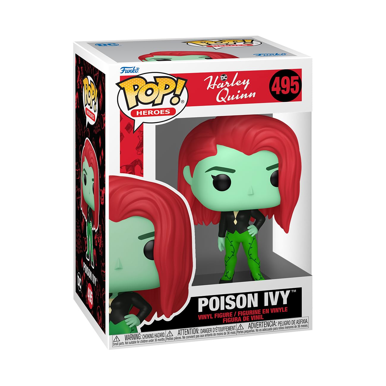 Funko POP! Heroes: Harley Quinn Animated Series - Poison Ivy - Collectable Vinyl Figure - Gift Idea - Official Merchandise - Toys for Kids & Adults - TV Fans - Model Figure for Collectors and Display