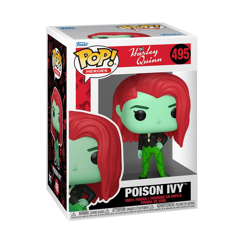 Funko POP! Heroes: Harley Quinn Animated Series - Poison Ivy - Collectable Vinyl Figure - Gift Idea - Official Merchandise - Toys for Kids & Adults - TV Fans - Model Figure for Collectors and Display
