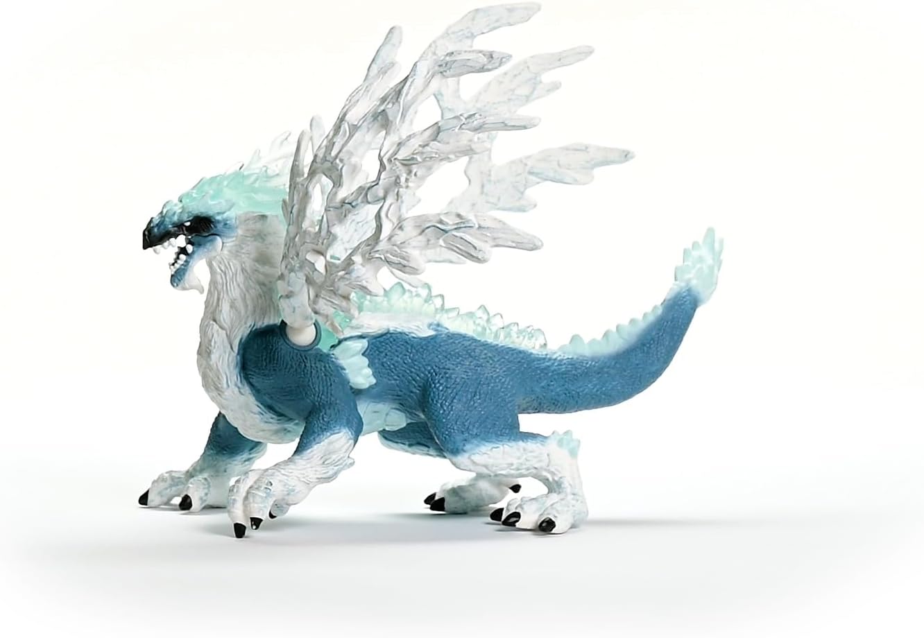 schleich 70790 Eisdrache, ab 7 Jahren, ELDRADOR CREATURES - Spielfigur, 19 x 22 x 13 cm