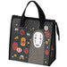 SKATER FBC1-A Spirited Away Thermal Insulated Lunch Bag with Zip Closure - No-face,Black