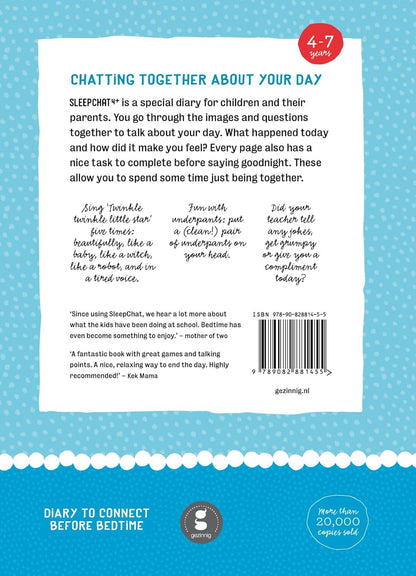 Sleepchat 4+ part one: A bedtime diary