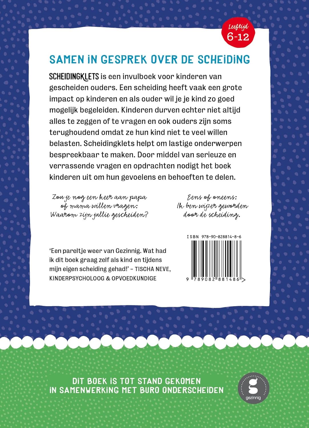 Scheidingklets: invulboek voor kinderen van gescheiden ouders