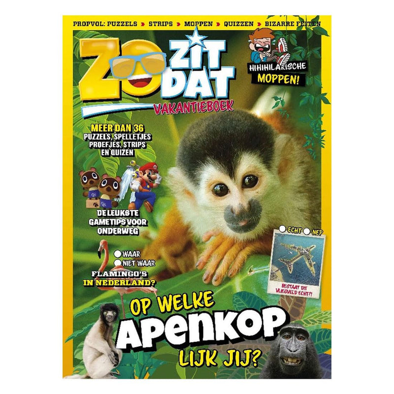 Zo Zit Dat vakantieboek 2022