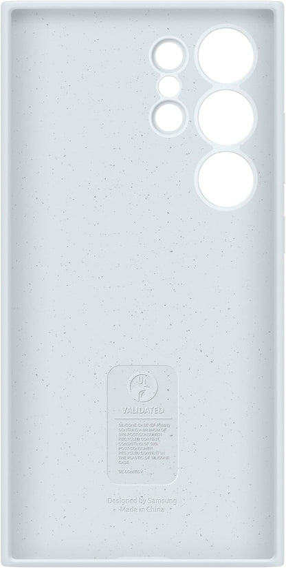 Samsung Galaxy Official S24 Ultra Silicone Case, White White S24 Ultra Silicone Case