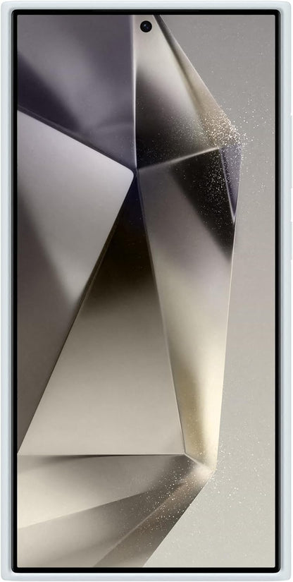 Samsung Galaxy Official S24 Ultra Silicone Case, White White S24 Ultra Silicone Case