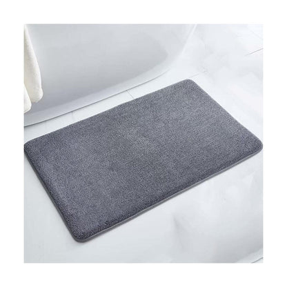 ETHORY Beautiful Memory Cotton Bath Mat Rectangle Fast Absorption Thickened Rug with Non-Slip Backing Washable Kitchen Bedroom Comfortable Rug