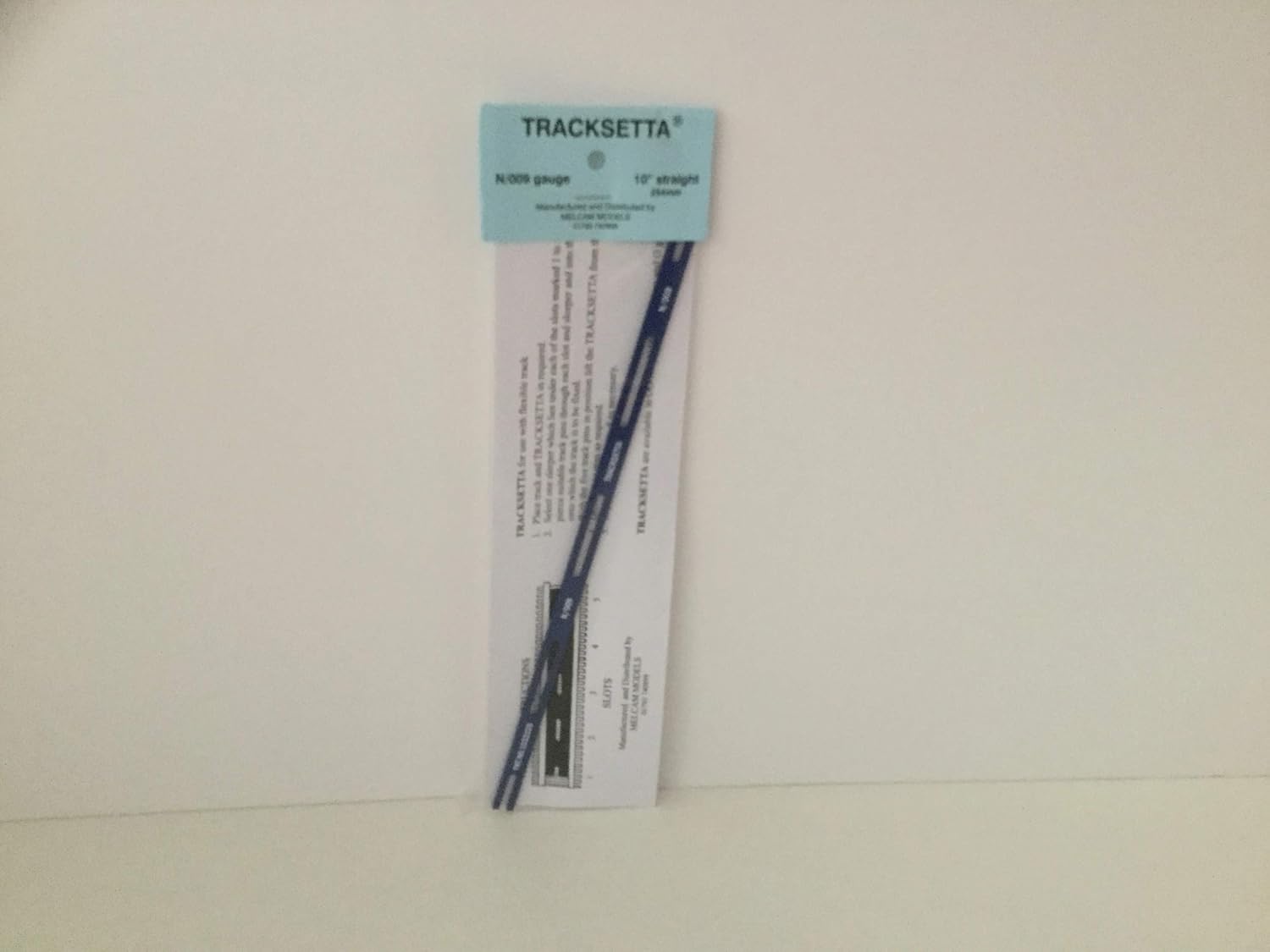 Peco NT10 N Scale Tracksetta Template 10" Long Straight
