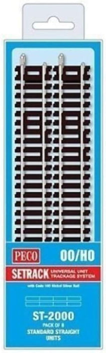 HO Code 100 6.6" Straight (8