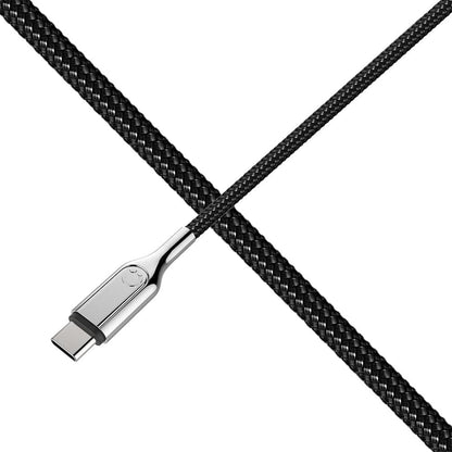 Cygnett Cavo rafforzato 2.0 USB-C a USB-A (3A/60W) M - Nero 2 m USB 2.0