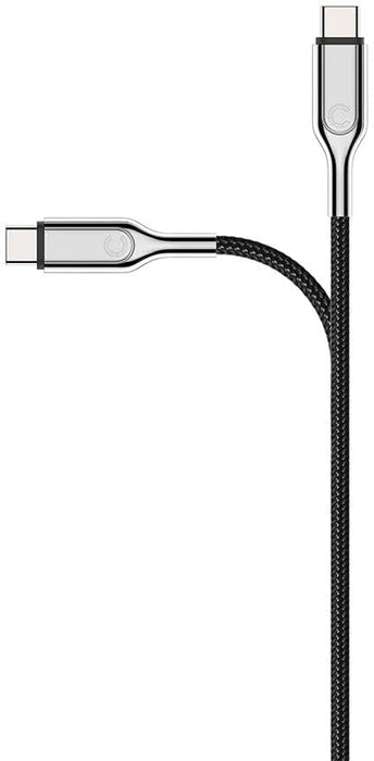 Cygnett Cavo rafforzato 2.0 USB-C a USB-A (3A/60W) M - Nero 2 m USB 2.0