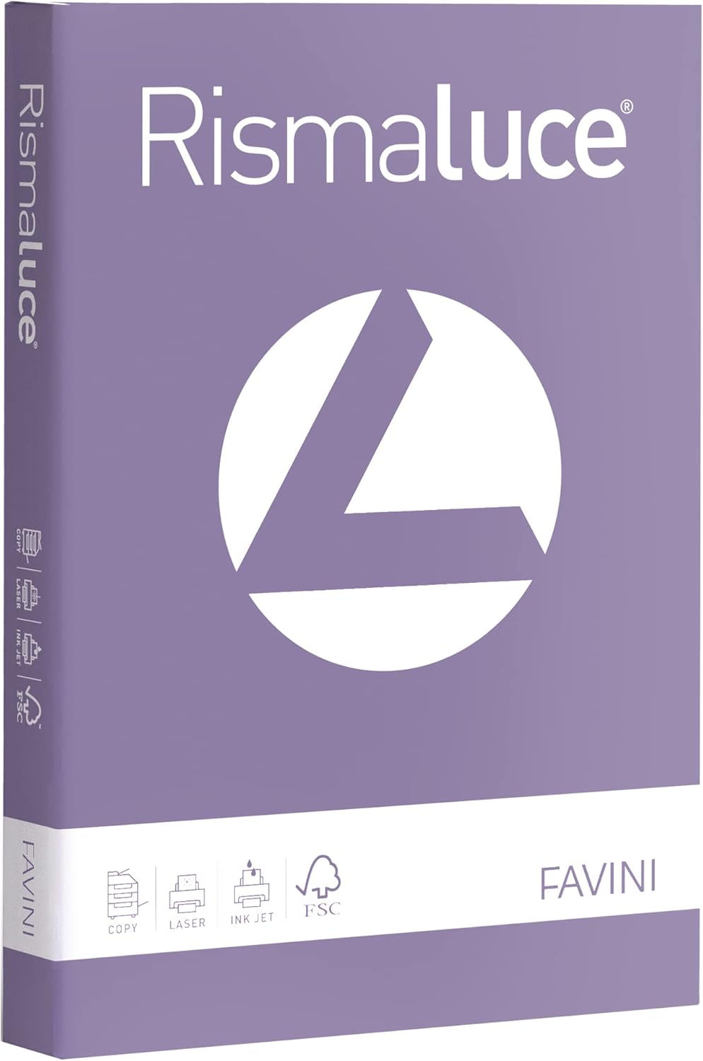 Favini Rismaluce papel 200 gr A4 125 FG morado 49 Favini