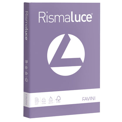 Favini Rismaluce papel 200 gr A4 125 FG morado 49 Favini