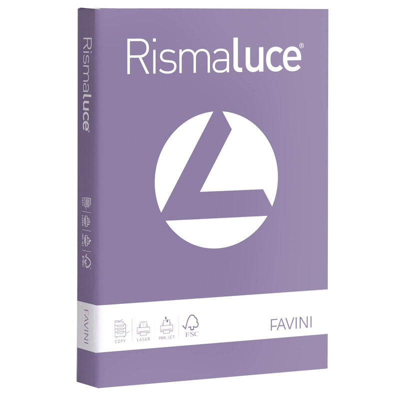 Favini Rismaluce papel 200 gr A4 125 FG morado 49 Favini