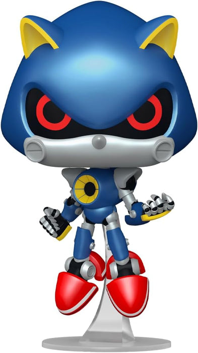 Funko Pop! Games: Sonic the Hedgehog - Metal Sonic the Hedgehog - Sonic the Hedgehog - Collectable Vinyl Figure - Gift Idea - Official Merchandise - Toys for Kids & Adults - Games Fans