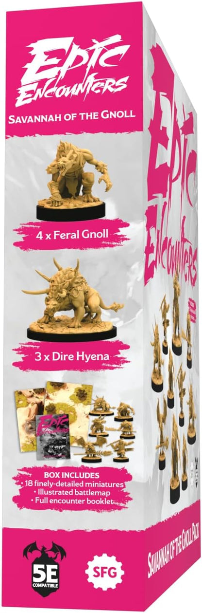 Steamforged Games Epic Encounters: Savannah of the Gnoll Pack