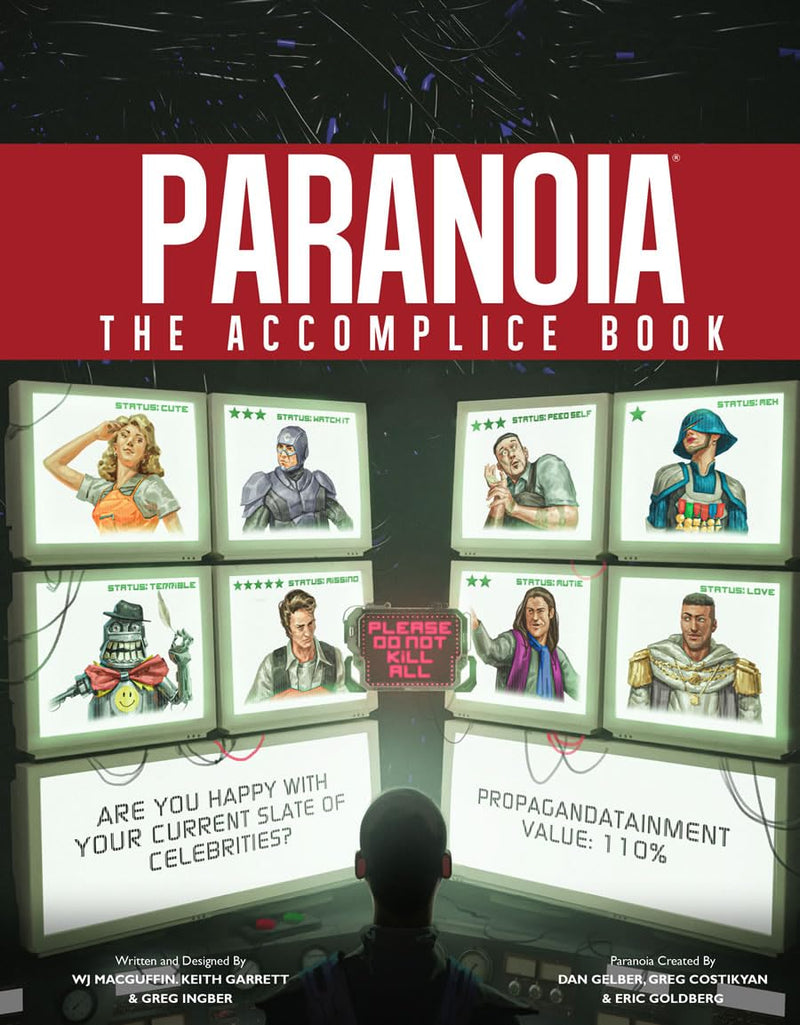 Paranoia: New Edition - The Accomplice Book (MGP15101
