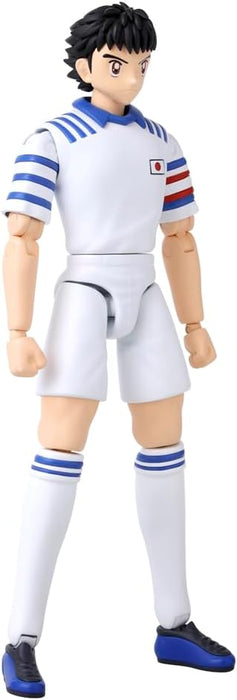 Bandai - Anime Heroes - Captain Tsubasa - Actionfigur Anime Heroes 17 cm - Tsubasa Ozora - Gelenkfigur mit Zubehör - Manga-Figur - Fussball Figuren - Spielzeug für Kinder ab 4 Jahren - 37791
