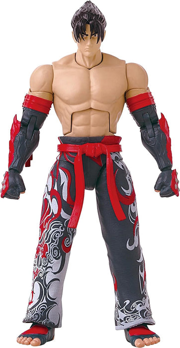 BANDAI Game Dimensions Tekken Jin Kazama Action Figure | 17cm Jin Kazama Figure With 17 Points Of Articulation And Accessories Based On Tekken Video Games | Action Figures Girls And Boys Toys