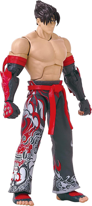 BANDAI Game Dimensions Tekken Jin Kazama Action Figure | 17cm Jin Kazama Figure With 17 Points Of Articulation And Accessories Based On Tekken Video Games | Action Figures Girls And Boys Toys