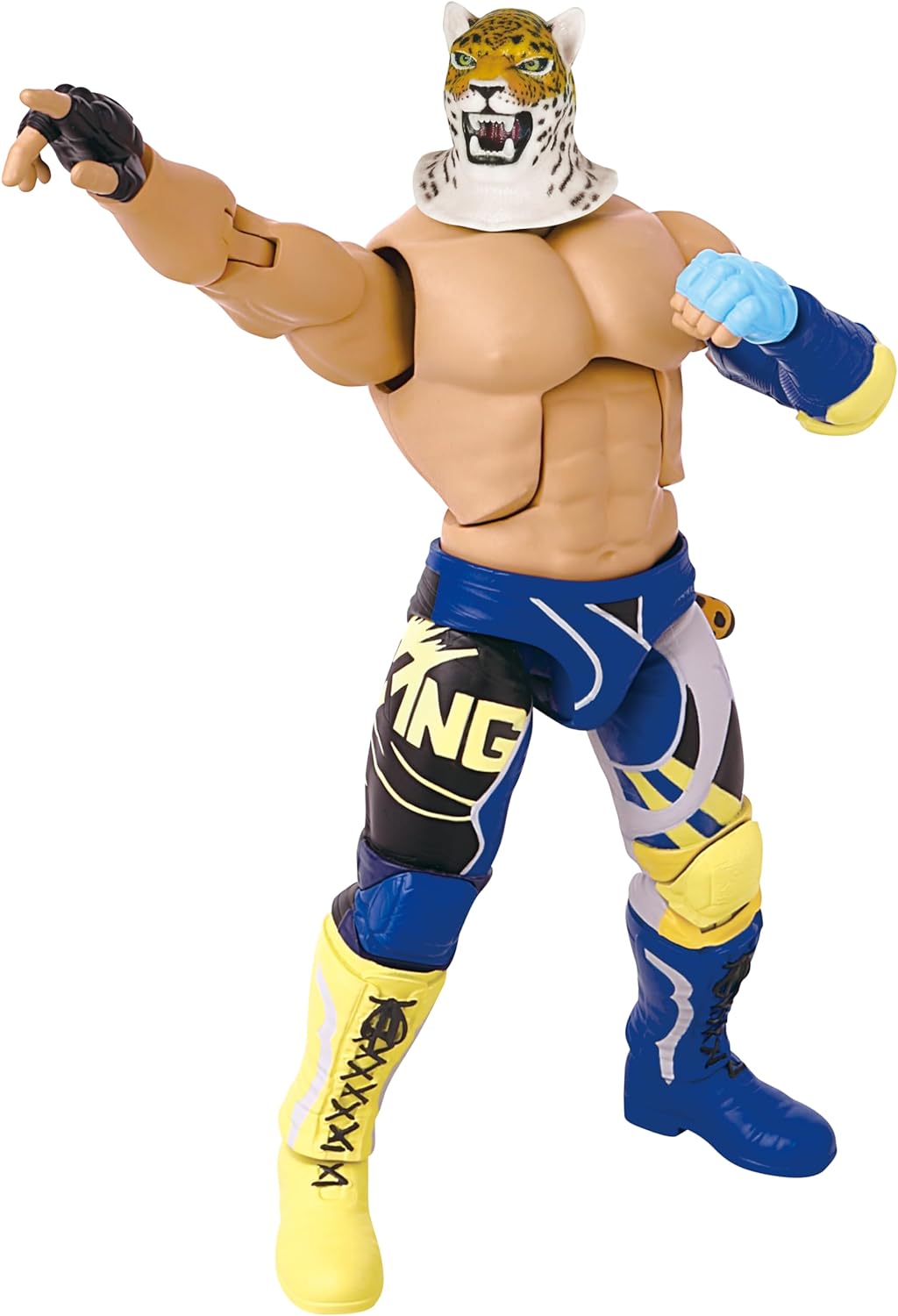 BANDAI Game Dimensions Tekken King Action Figure | 17cm King Figure With 17 Points Of Articulation And Accessories Based On Tekken Video Games | Action Figures Girls And Boys Toys