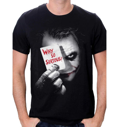 Batman Joker Why So Serious T-Shirt Uomo