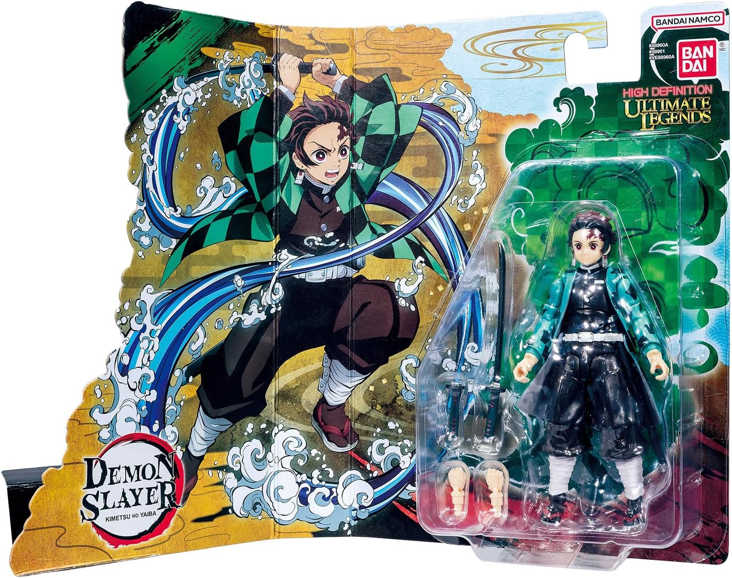 BANDAI - Ultimate Legends HD - Action Figure Demon Slayer 12 cm - Tanjiro Kamado - VE88961