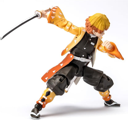 BANDAI - Ultimate Legends HD - Actionfigur Demon Slayer 12 cm - Zenitsu Agatsuma - Offizielle Demon Slayer Lizenz - Gelenkige Zenitsu Figur - Spielzeug für Kinder ab 4 Jahren - VE88962
