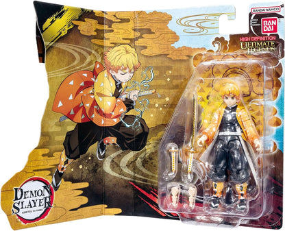 BANDAI - Ultimate Legends HD - Actionfigur Demon Slayer 12 cm - Zenitsu Agatsuma - Offizielle Demon Slayer Lizenz - Gelenkige Zenitsu Figur - Spielzeug für Kinder ab 4 Jahren - VE88962