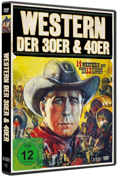 Western Box Vol. 1 - Best of 30er & 40er Jahre (3 DVD-Edition)