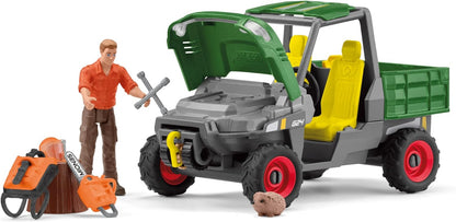 schleich 42659 FARM WORLD Working in the Forest Playset for ages 3+