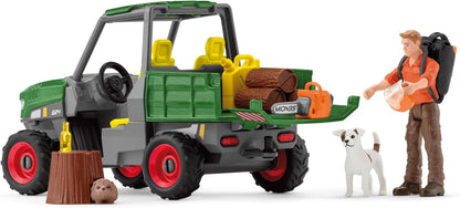 schleich 42659 FARM WORLD Working in the Forest Playset for ages 3+