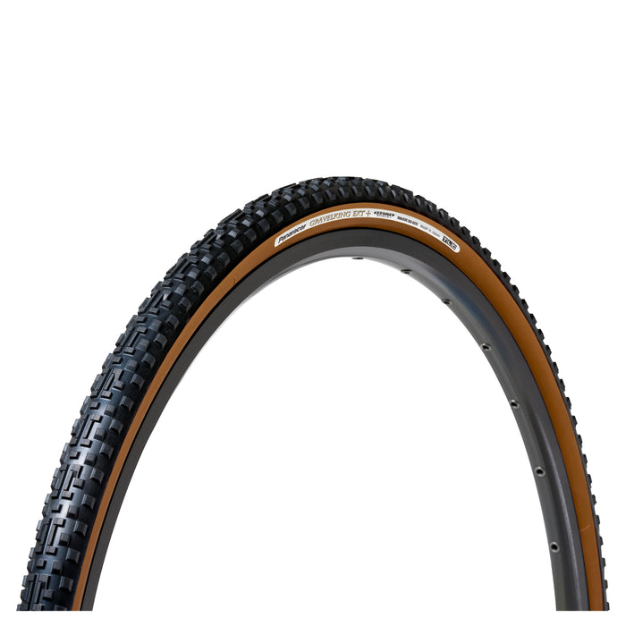 Panaracer Gravelking Ext+ TLC Folding Tyre 2023 Black/Brown 700X35C