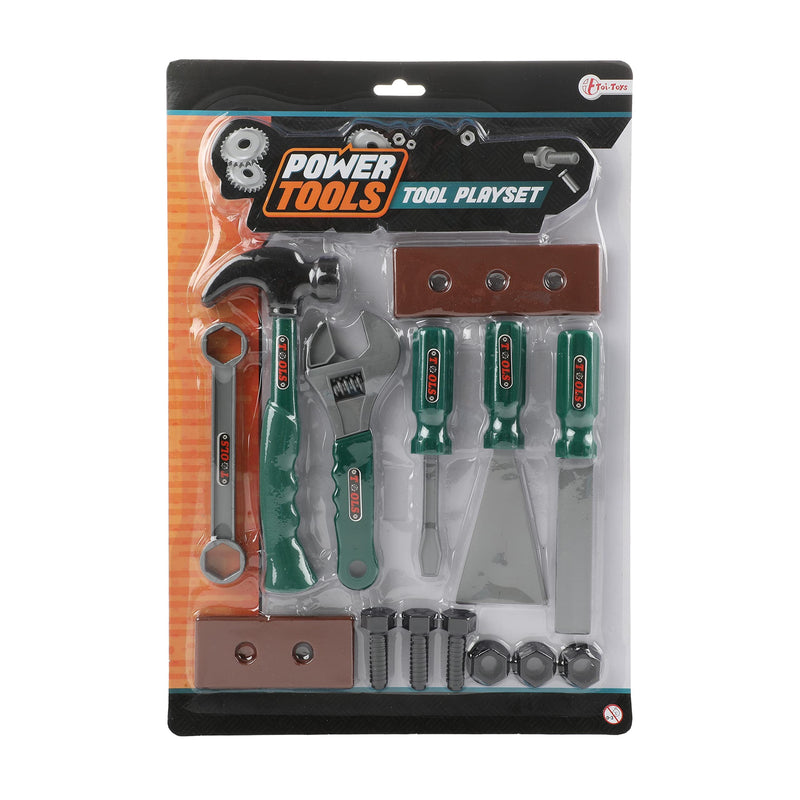 Toi-Toys - Speelgoed Gereedschapset 13dlg.