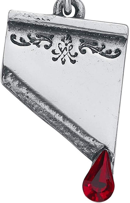 Alchemy Gothic Marie Antoinette Earrings Silver-Coloured