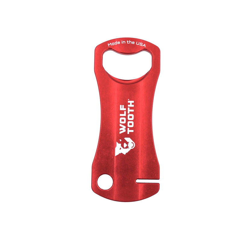 Wolf Tooth Bottle Opener Red One Size