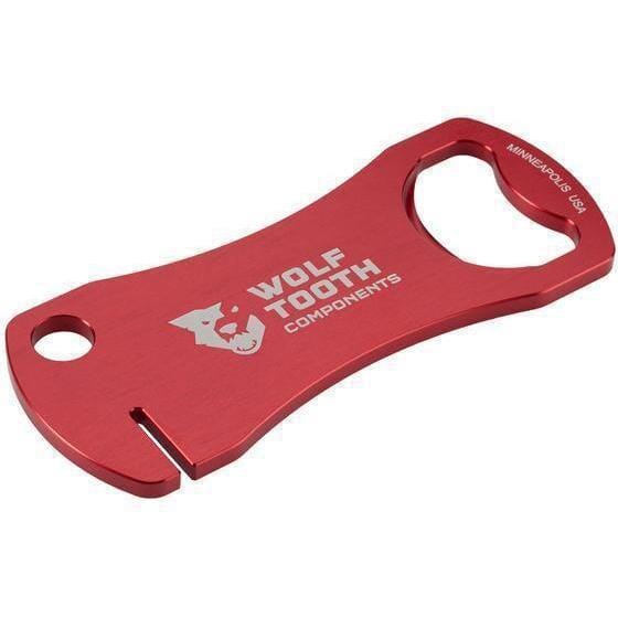 Wolf Tooth Bottle Opener Red One Size