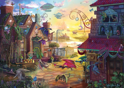 Puzzle 1000 pièces : Courrier du Dragon