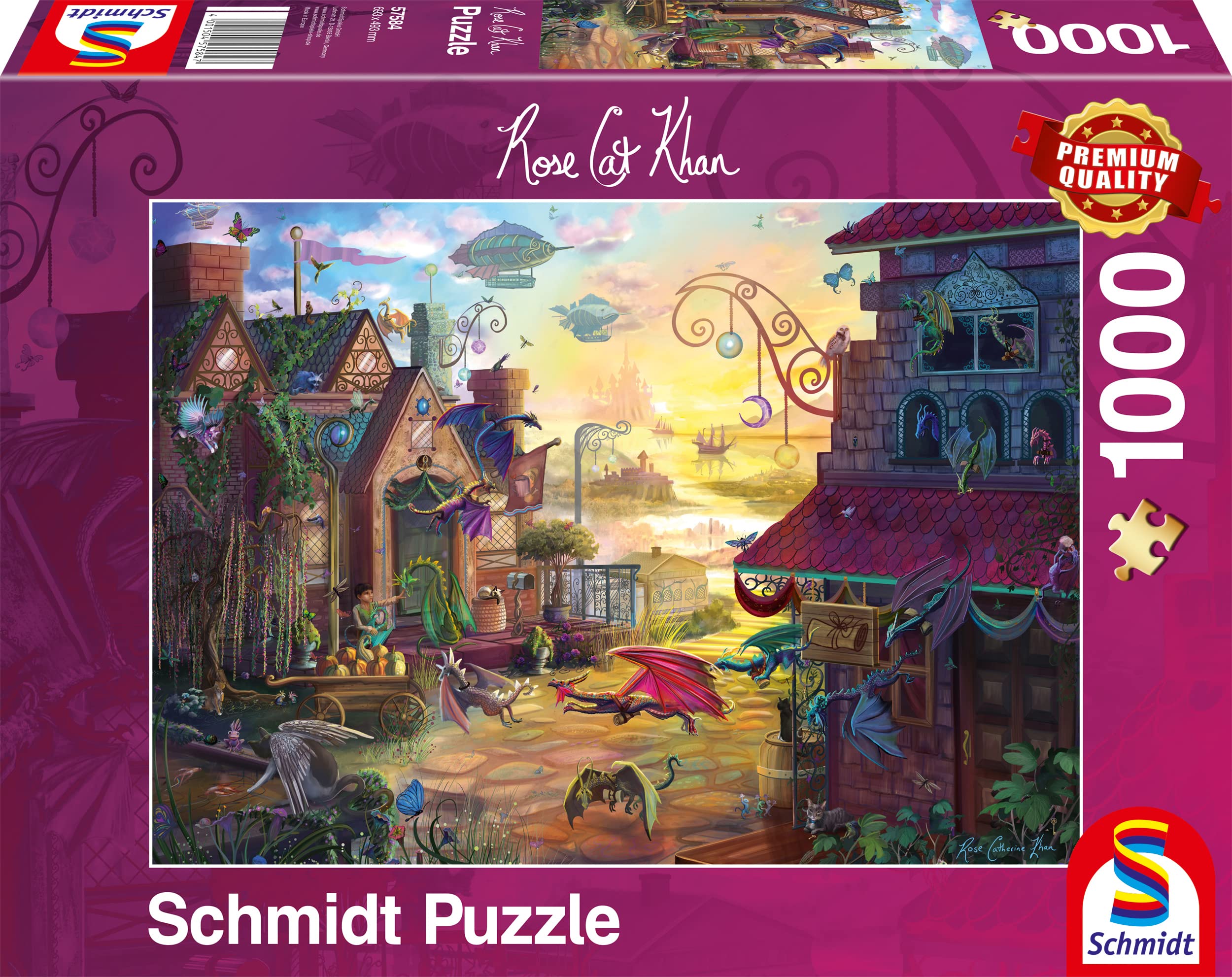 Puzzle 1000 pièces : Courrier du Dragon
