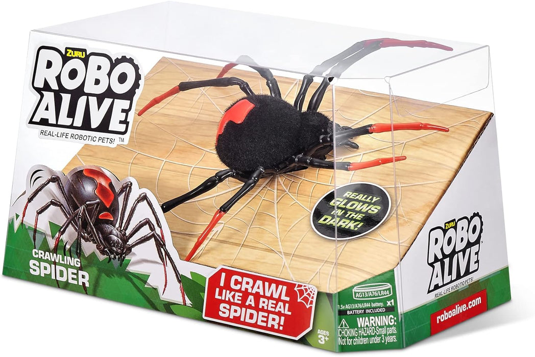 Zuru – Robo Alive – Araña – Serie 2 – Movimientos realistas – Fluorescente – 7151