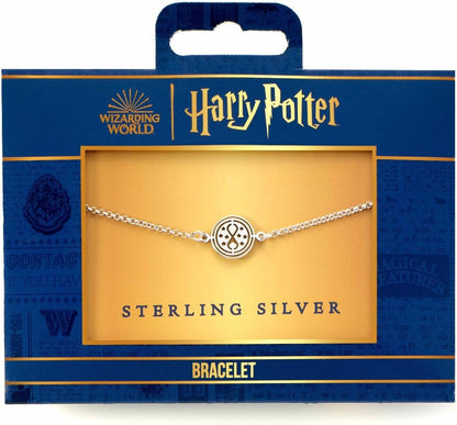 Harry Potter Sterling Silver Time Turner Charm Bracelet