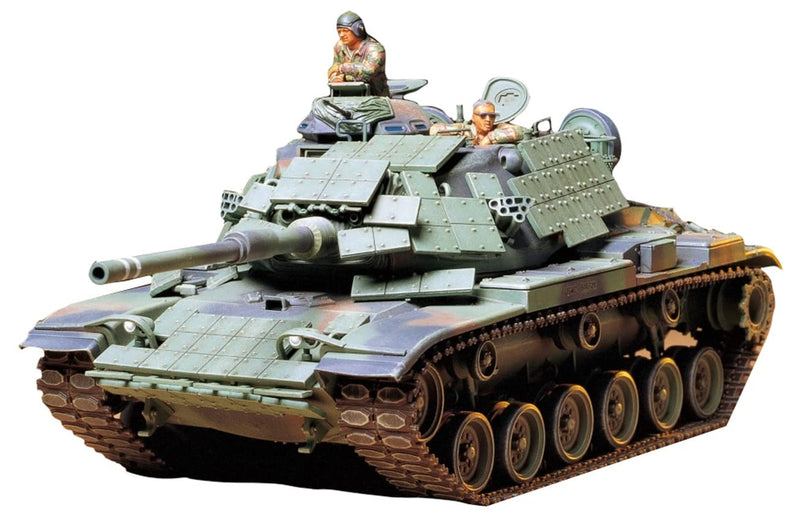 Tamiya Tamiya-1/35 U.S. Marine M60A1 Tank Plastic Kit de Modelo, Multicolor (T2M 35157