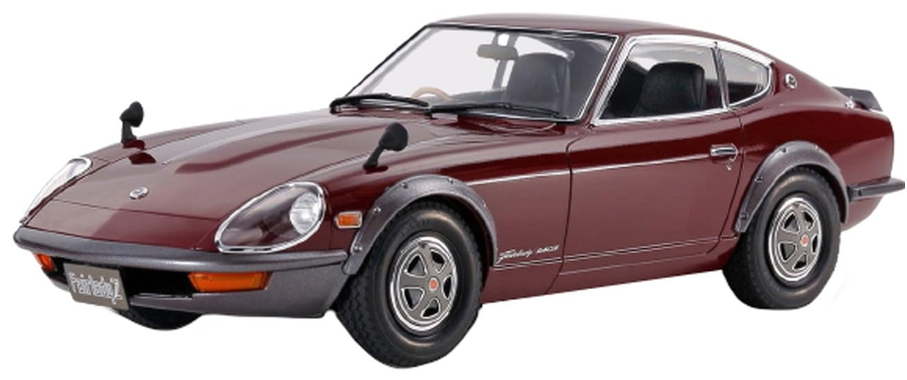 Tamiya 1:24 Nissan Fairlady 240ZG-Réplica Fiel plástico, Hobby, Kit de modelismo, Montaje, sin Pintar, Color unvarnished (24360