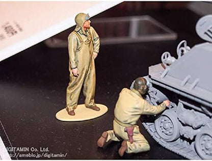 TAMIYA Models U.S. Tank Crew Set (European Theatre)