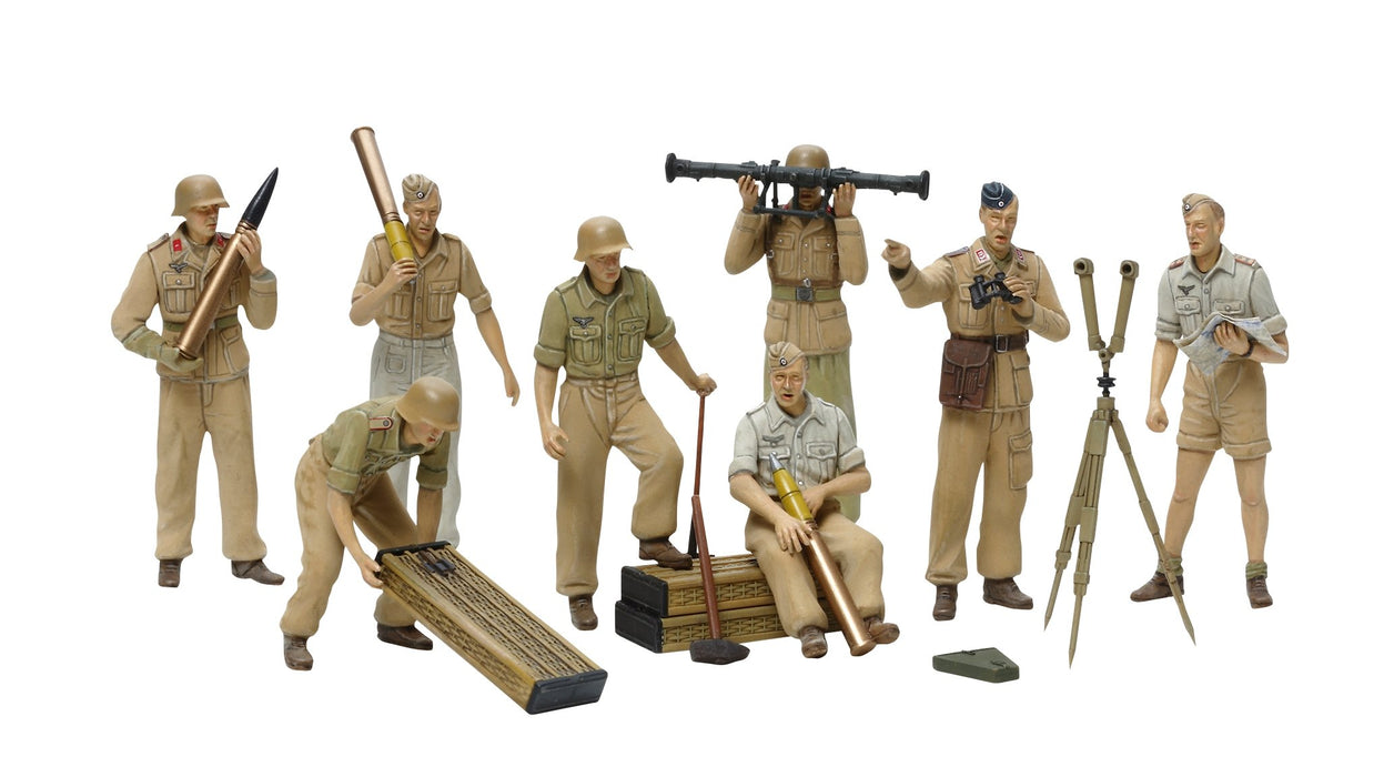 Dickie - Tamiya-['Luft DAK Artillery Crew' Luftwaffe Kits de construcción de Modelos de Figuras, Color Blanco, S (TM35343