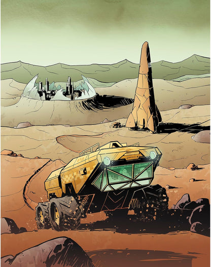 Free League Édition : Mutant : Year Zero - Ad Astra - Livre de RPG à couverture rigide, module campagne passionnante, aventure de jeu de rôle spatial