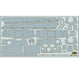 Tamiya Zimmerit 300012648-1:35 Bow Royal Tiger Henschel