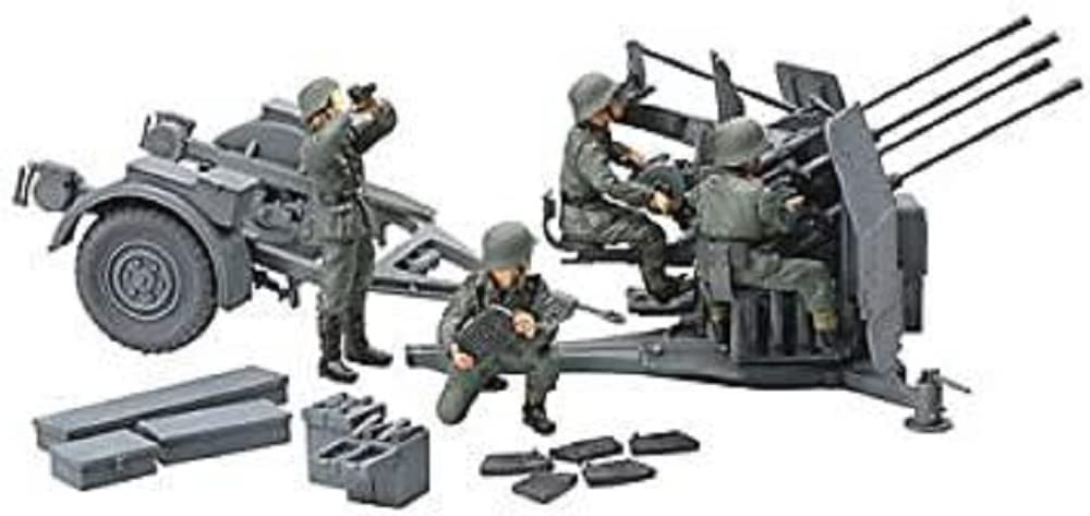 Tamiya 300032554 – 1: 48 WWII German Flak VIERLING 38 20 mm (4