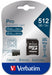 Verbatim Pro U3 512GB microSDXC Speicherkarte, schwarz, Class 10, UHS-I (U3